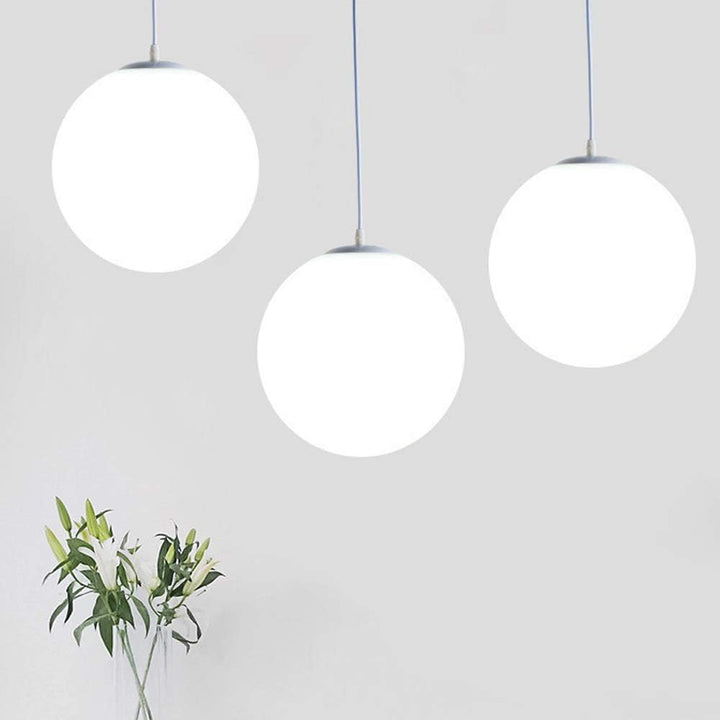 StrahlTafel: Lampada a sospensione in vetro moderna, decorativa ed energeticamente efficiente per sala da pranzo e cucina