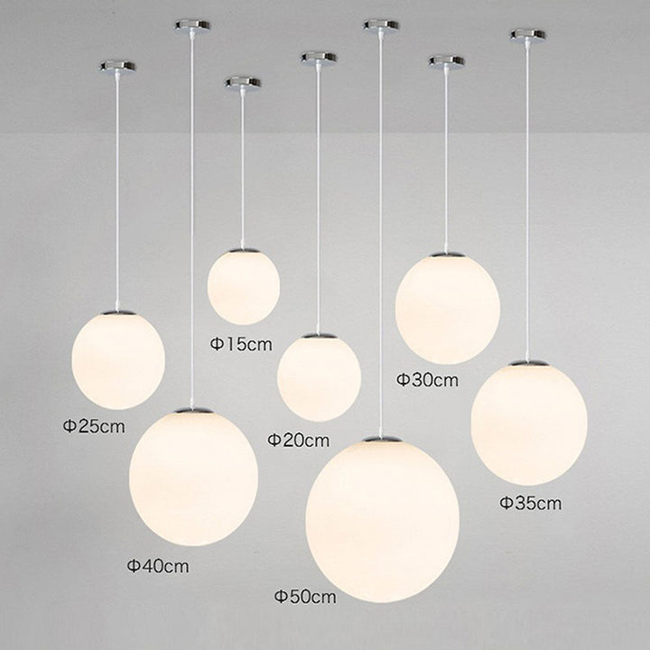 StrahlTafel: Lampada a sospensione in vetro moderna, decorativa ed energeticamente efficiente per sala da pranzo e cucina
