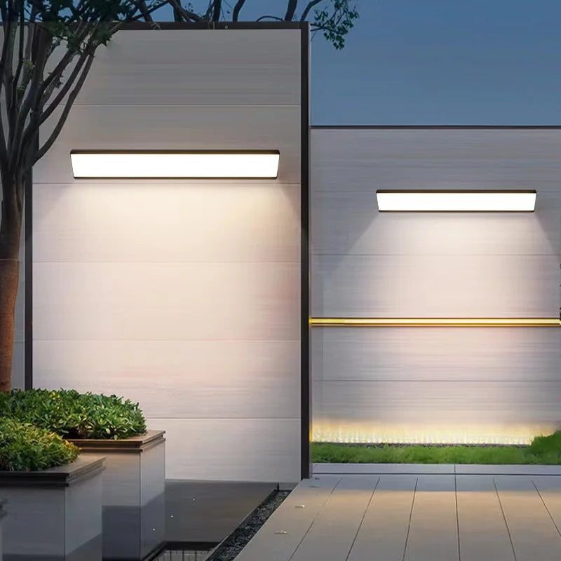 StrahlWerk: Moderno Applique LED da Esterno – Impermeabile, Risparmio Energetico &amp; Resistente alle Intemperie