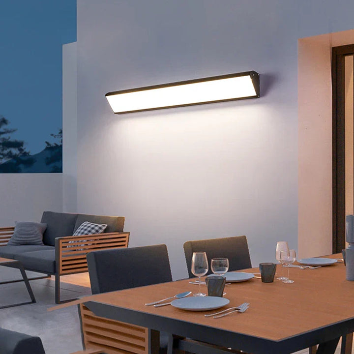 StrahlWerk: Applique LED moderna per esterni – Impermeabile, a risparmio energetico e resistente alle intemperie