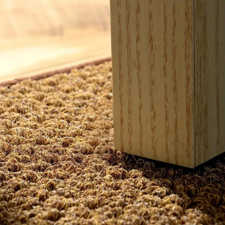 StrandWelle: Tappeto da esterno con motivo di palme – antiscivolo, resistente alle intemperie e decorativo per porta d&
