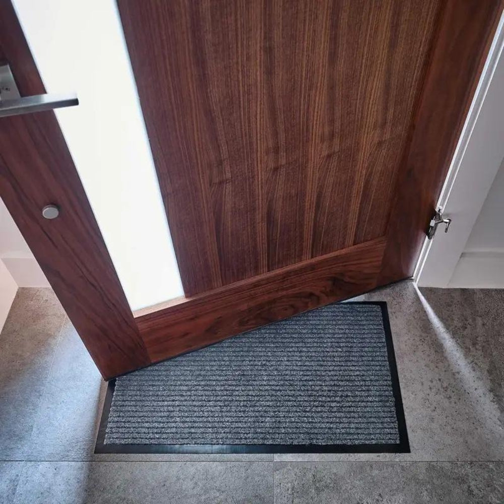 StreifenStark: tappetino resistente – antiscivolo, lavabile e design a righe classico per ingressi e cucine