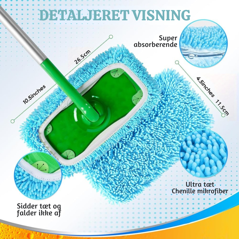 SwiftClean™ – Panni in Microfibra Riutilizzabili