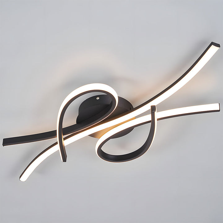 SymphonieLicht: Lampada da soffitto LED a note musicali – unica e decorativa per soggiorno e camera da letto