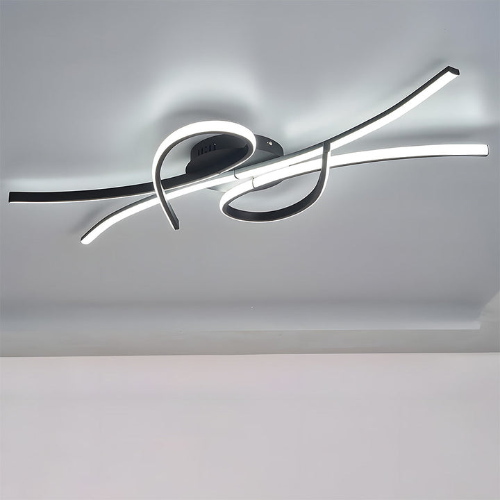 SymphonieLicht: Lampada da soffitto LED a note musicali – unica e decorativa per soggiorno e camera da letto