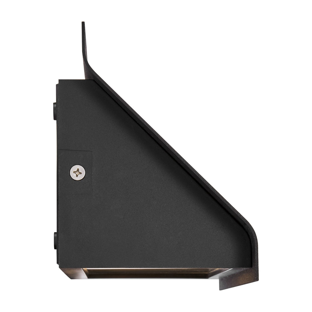 Lampada da Parete Esterno Tadas, Nera