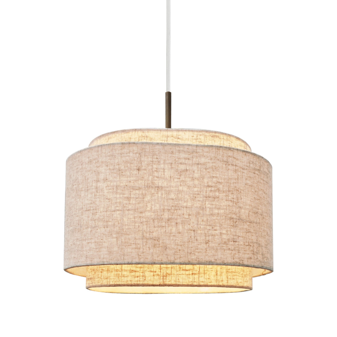 Lampadario Takai, Beige