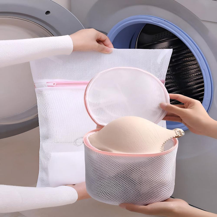 TextilSchutz: Sacco per la biancheria in rete – resistente, pratico e perfetto per biancheria intima, bluse e biancheria per bambini