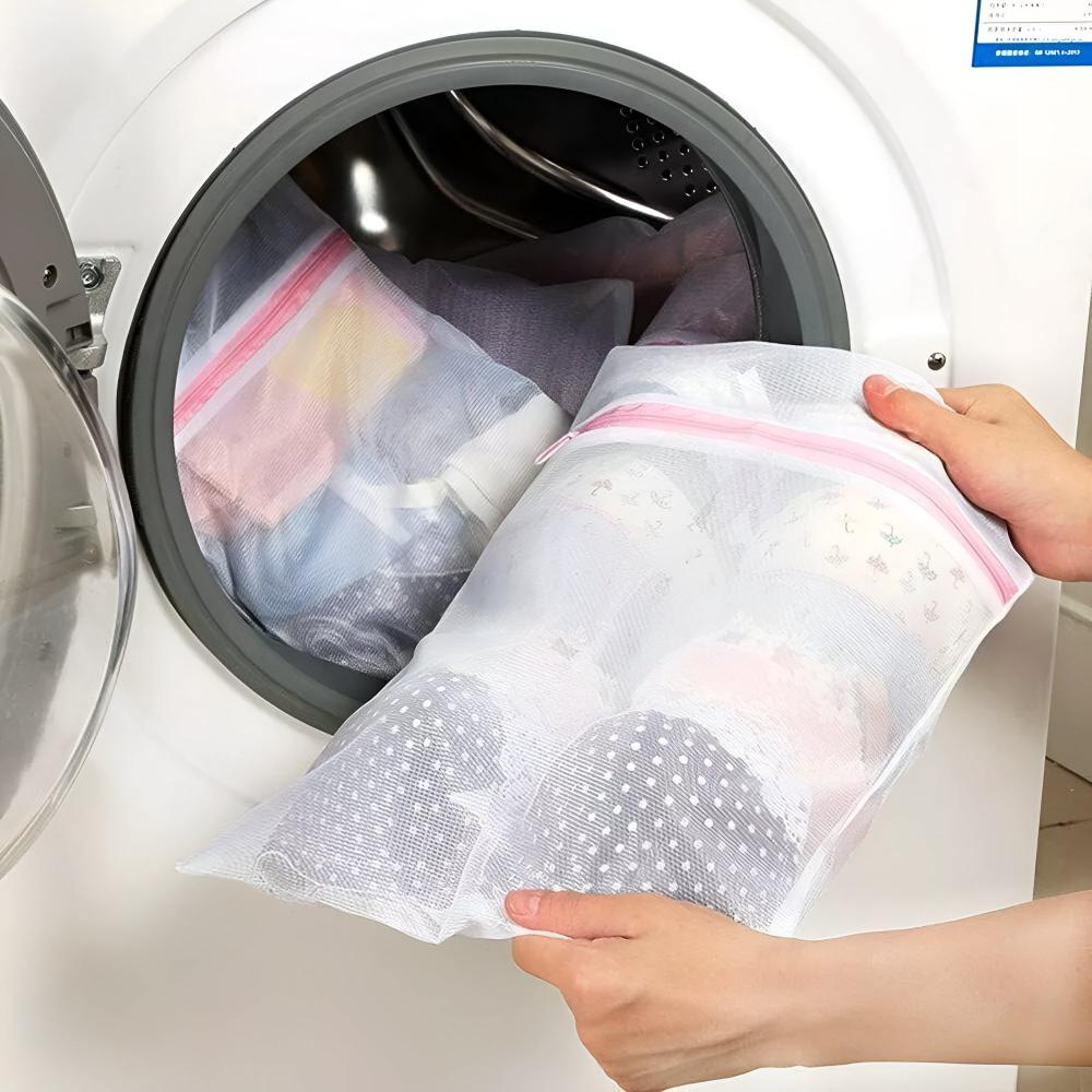 TextilSchutz: Sacco per la biancheria in rete – resistente, pratico e perfetto per biancheria intima, bluse e biancheria per bambini