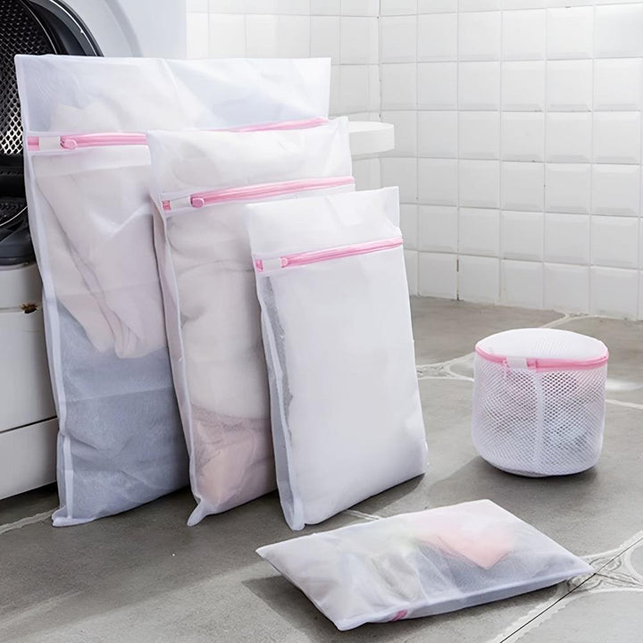 TextilSchutz: Sacco per la biancheria in rete – resistente, pratico e perfetto per biancheria intima, bluse e biancheria per bambini