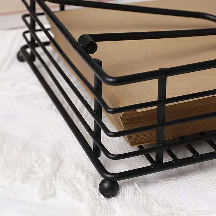 TischGlanz: Portaserviettes in ferro – moderno, decorativo e durevole per cucina e tavolo da pranzo