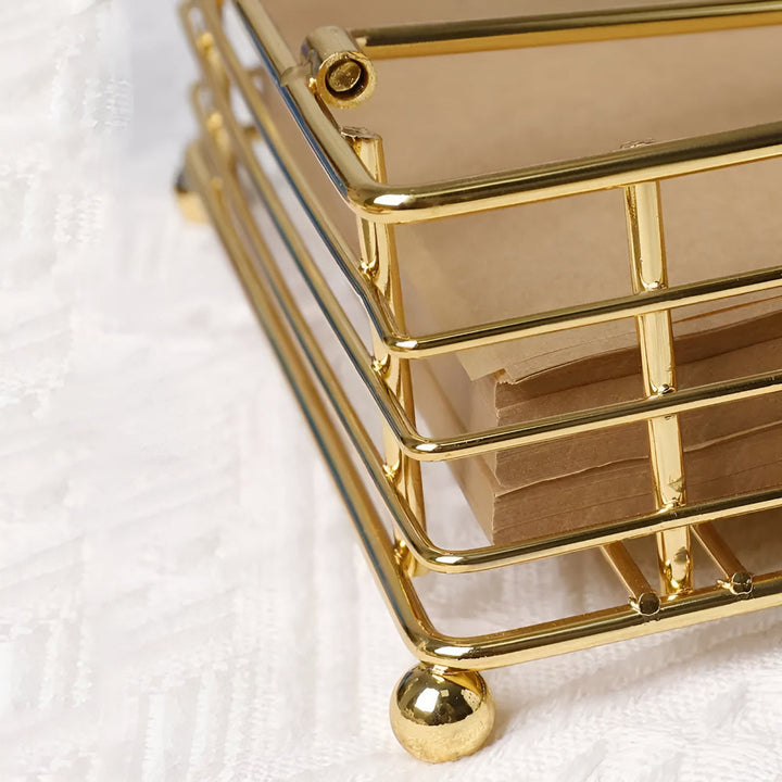 TischGlanz: Portaserviettes in ferro – moderno, decorativo e durevole per cucina e tavolo da pranzo