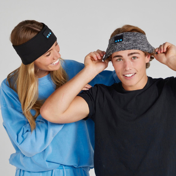 TraumBand: Maschera da sonno Bluetooth – confortevole, oscurante e rilassante per notti riposanti