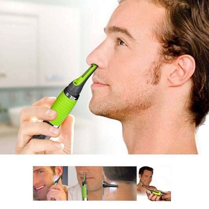 Rasoiatore per Naso e Orecchie di Precisione con Luce LED