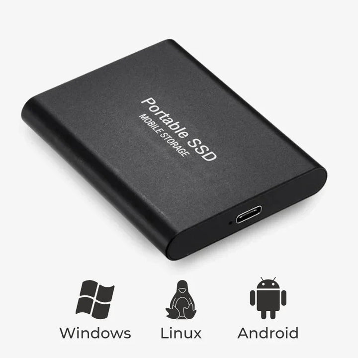 Disco Rigido Esterno SSD Portatile USB 3.1 Ultra Veloce di Backup