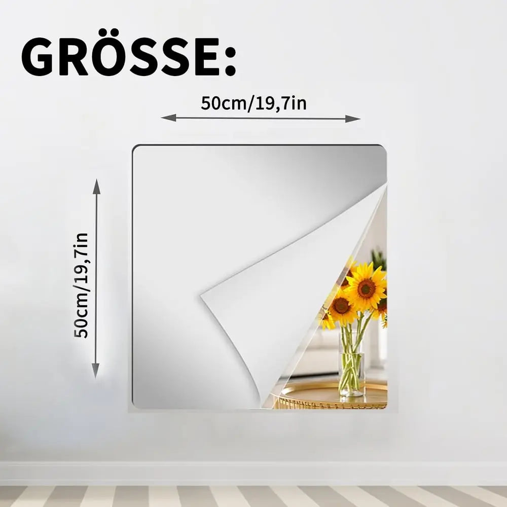 Specchio Ultra-Flessibile a Prova di Rottura