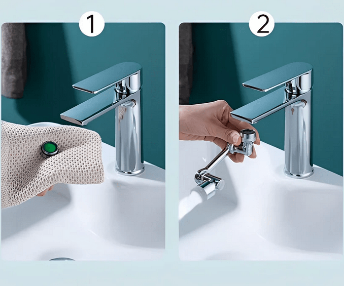 Rubinetto TwistFlow™ con Direzione dell&