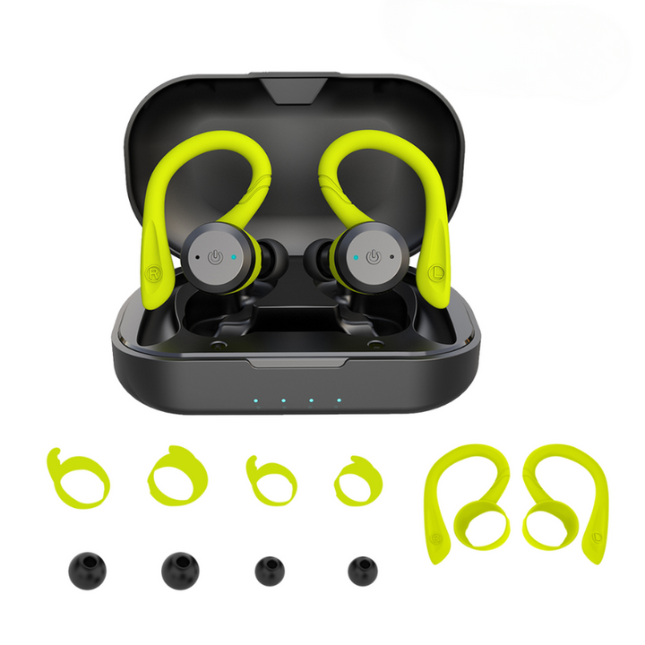 Cuffie Sportive Wireless Impermeabili Vega – 20 Ore di Riproduzione | Bluetooth 5.0, IPX7 per Nuoto e Fitness