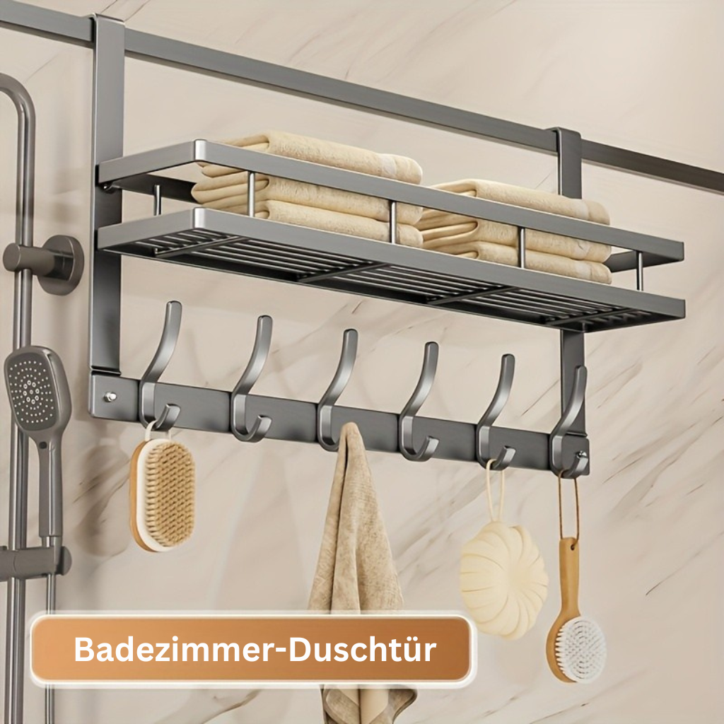 UrbanAufhängen: Stendibiancheria da Porta – design moderno in metallo, lucido e salvaspazio per ingresso, camera da letto e bagno