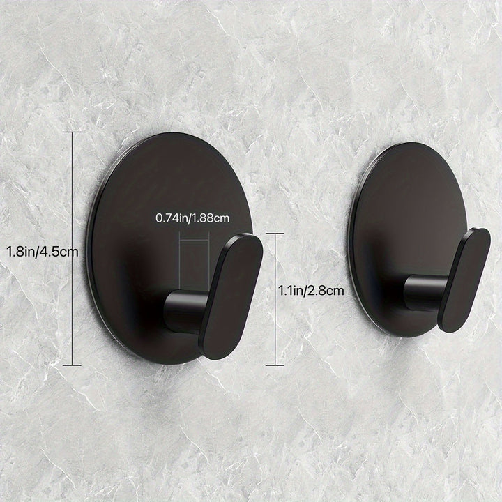 UrbaneHaken: Porta asciugamani da bagno – ganci da parete moderni, autoadesivi e salvaspazio per tessuti da bagno e chiavi