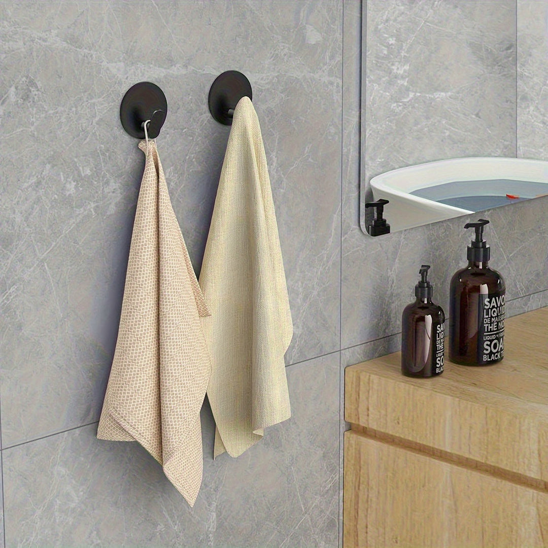 UrbaneHaken: Porta asciugamani da bagno – ganci da parete moderni, autoadesivi e salvaspazio per tessuti da bagno e chiavi