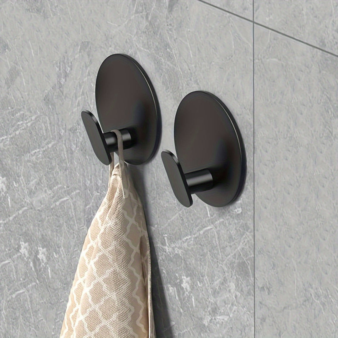 UrbaneHaken: Porta asciugamani da bagno – ganci da parete moderni, autoadesivi e salvaspazio per tessuti da bagno e chiavi