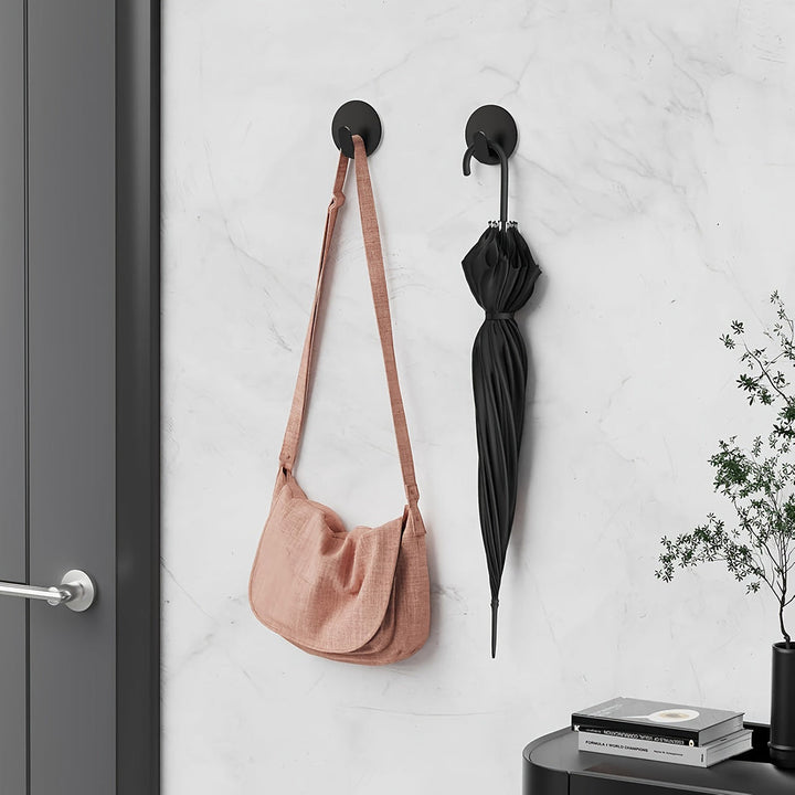 UrbaneHaken: Porta asciugamani da bagno – ganci da parete moderni, autoadesivi e salvaspazio per tessuti da bagno e chiavi