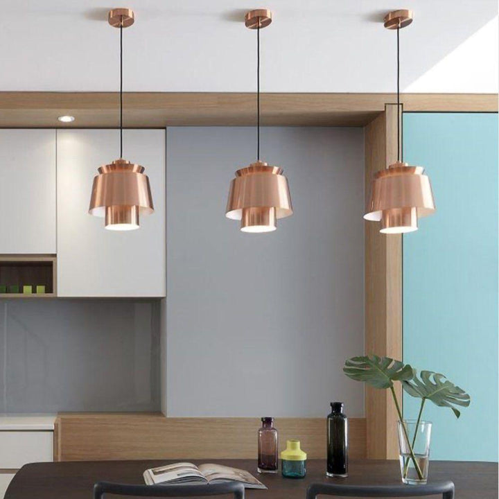 OrionGlow: Lampada a sospensione in metallo con design costellazione &amp; attacco LED/Edison – per interni eleganti