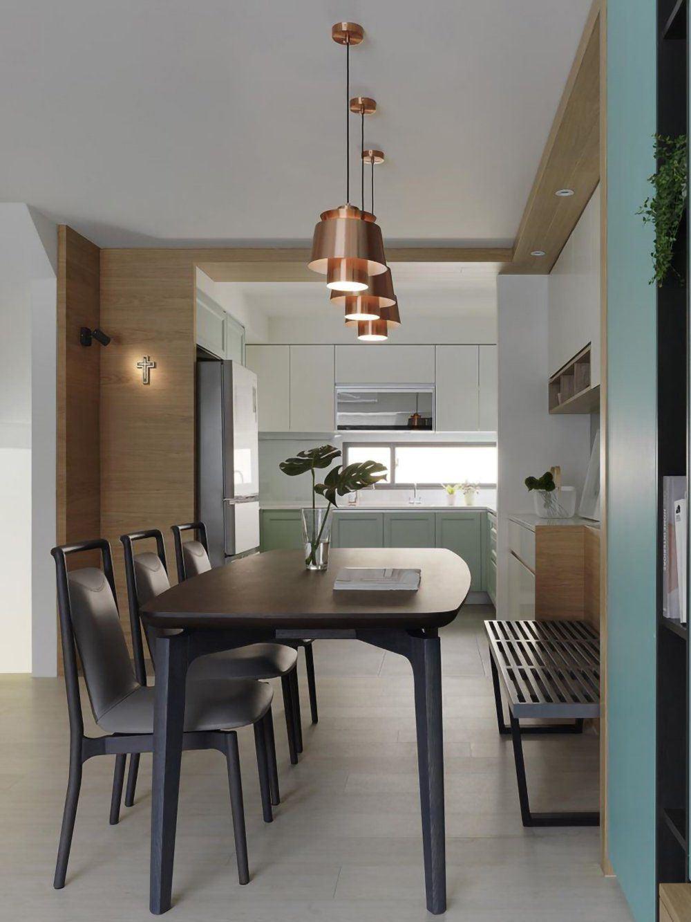 OrionGlow: Lampada a sospensione in metallo con design costellazione &amp; attacco LED/Edison – per interni eleganti