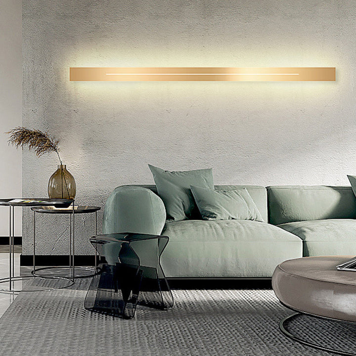 Valeno: Moderno Applique LED in Metallo e Acrilico – per Soggiorno e Camera da Letto