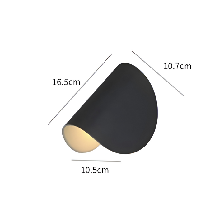 VarioBeam: Applique in Metallo Rotante – Lampada a LED Elegante per Camera da Letto e Soggiorno