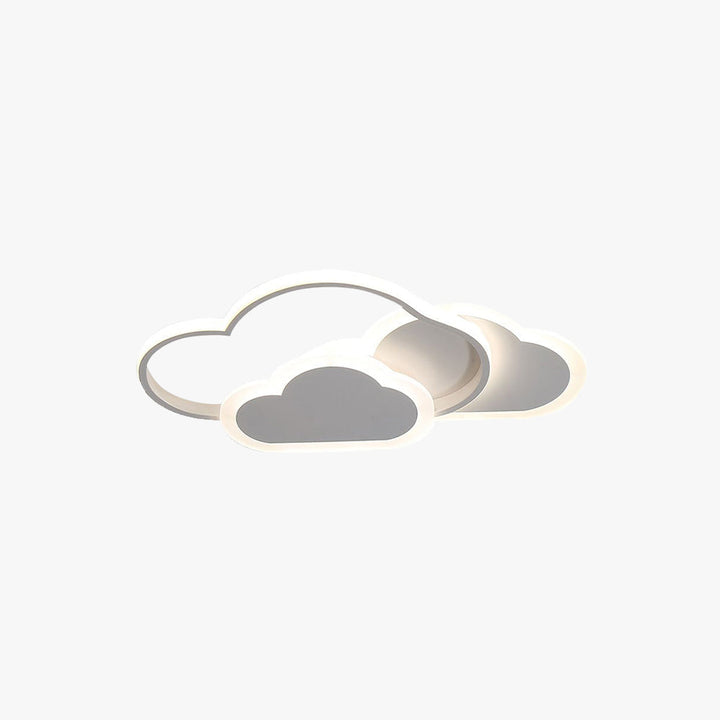 Veluna: Lampada da soffitto LED moderna in Rosa &amp; Bianco – per soggiorno &amp; camera da letto