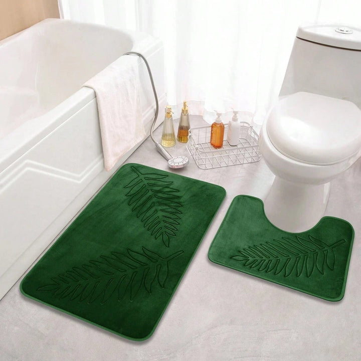 VelvLeben: Tappetino da bagno in Memory Foam Antiscivolo – Set da 2