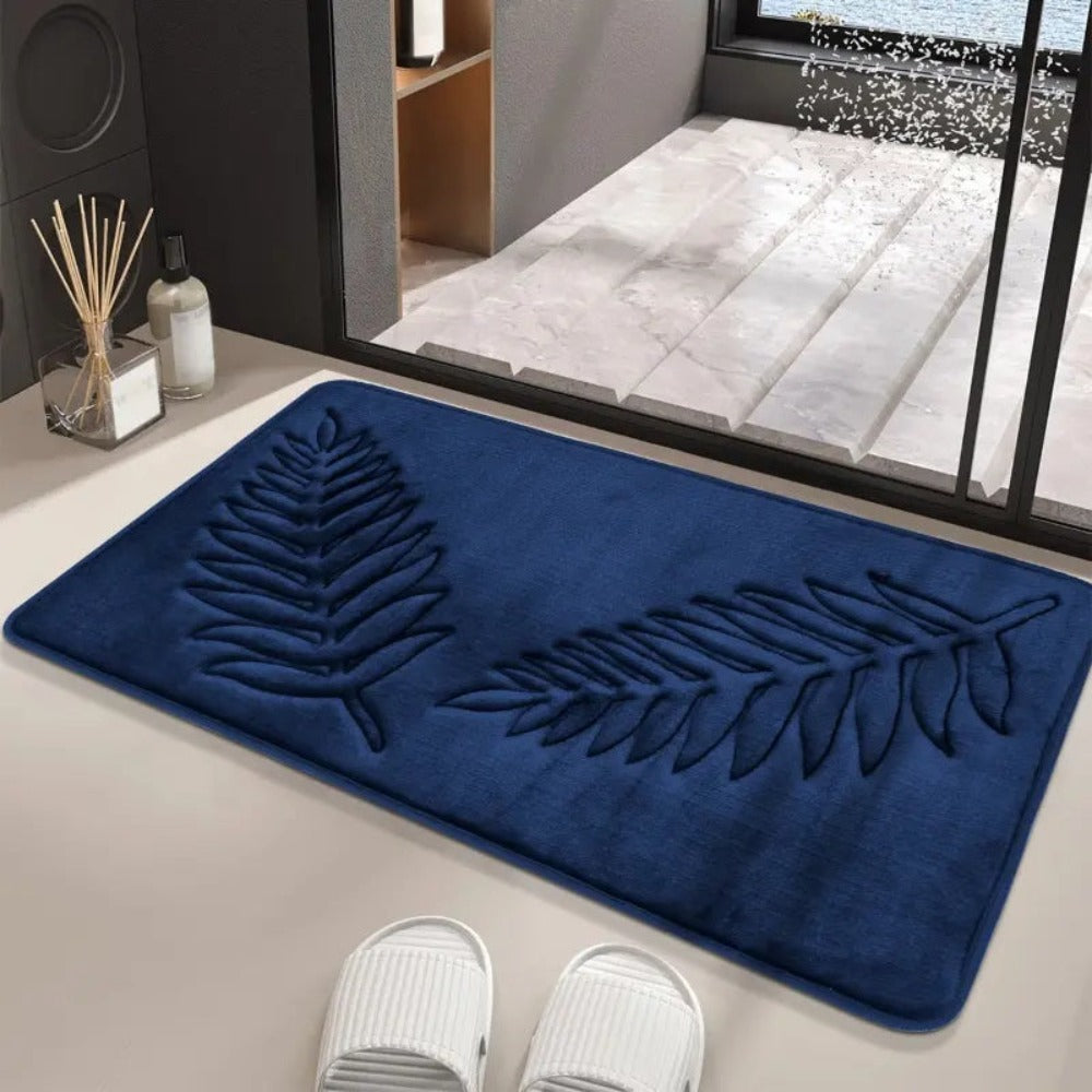 VelvLeben: Tappetino da bagno in Memory Foam Antiscivolo – Set da 2