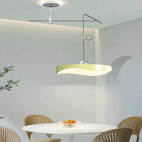 Versano: Lampada a sospensione LED dimmerabile in alluminio e ferro con design elegante – per interni moderni