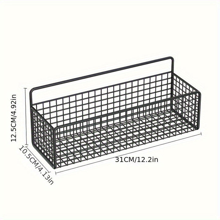 VintageHaken: Mensola da muro per bagno – mensola in ferro battuto durevole, rustica e multifunzionale con ripiano per asciugamani