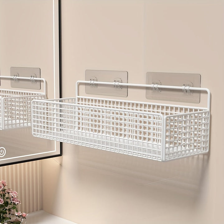 VintageHaken: Mensola da muro per bagno – mensola in ferro battuto durevole, rustica e multifunzionale con ripiano per asciugamani