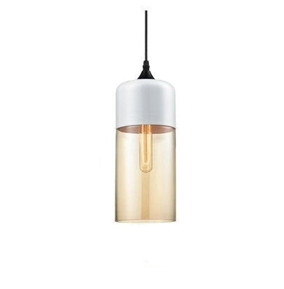 VitraGlow: Lampada a sospensione in vetro e legno – Design elegante per soggiorno e sala da pranzo