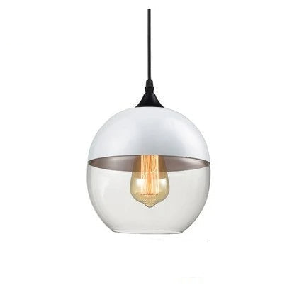 VitraGlow: Lampada a sospensione in vetro e legno – Design elegante per soggiorno e sala da pranzo