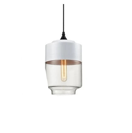 VitraGlow: Lampada a sospensione in vetro e legno – Design elegante per soggiorno e sala da pranzo