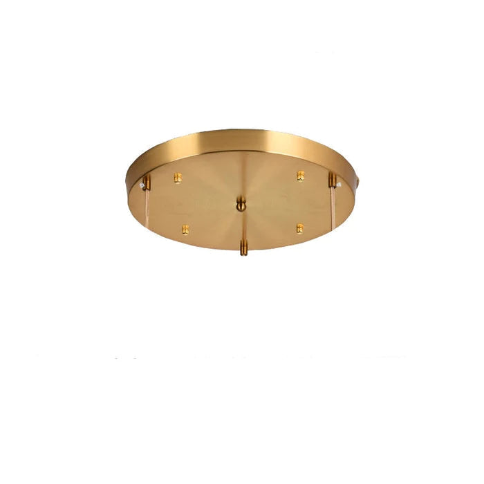 VitraLume: Lampada a sospensione in vetro vintage – Lampada a sospensione retro con dettagli in ottone