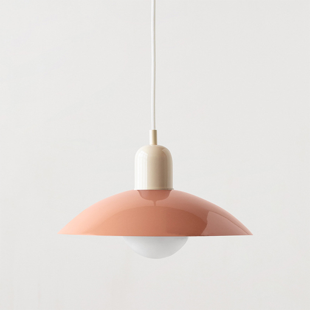 VivaRetro: Lampada a sospensione colorata in metallo – Lampada a LED colorata per sala da pranzo e cucina