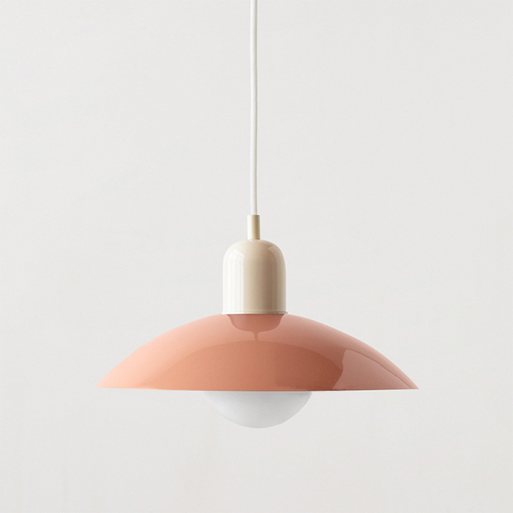 VivaRetro: Lampada a sospensione colorata in metallo – Lampada a LED colorata per sala da pranzo e cucina