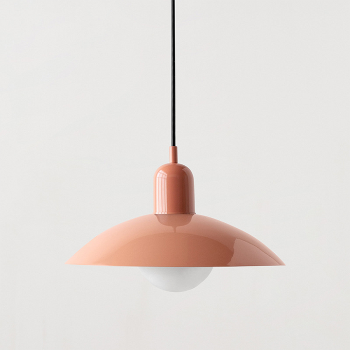 VivaRetro: Lampada a sospensione colorata in metallo – Lampada a LED colorata per sala da pranzo e cucina