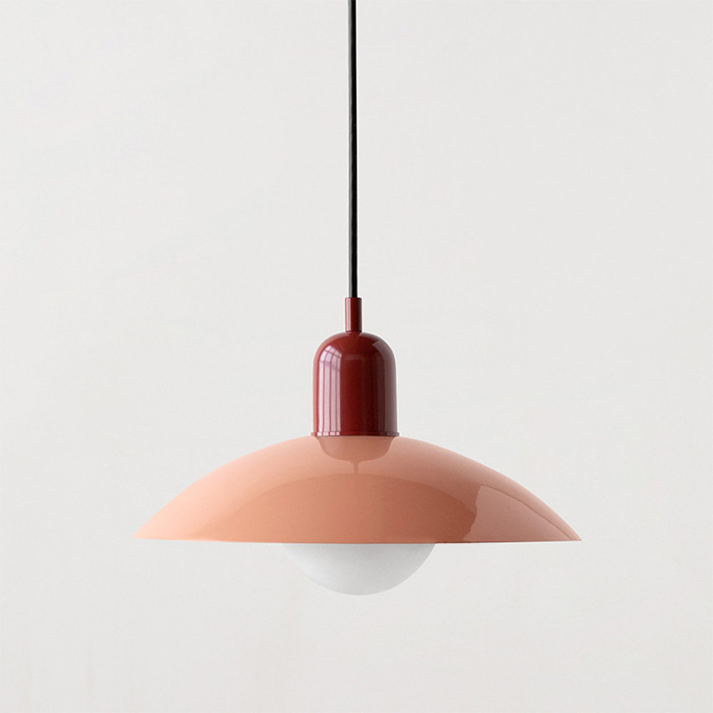 VivaRetro: Lampada a sospensione colorata in metallo – Lampada a LED colorata per sala da pranzo e cucina