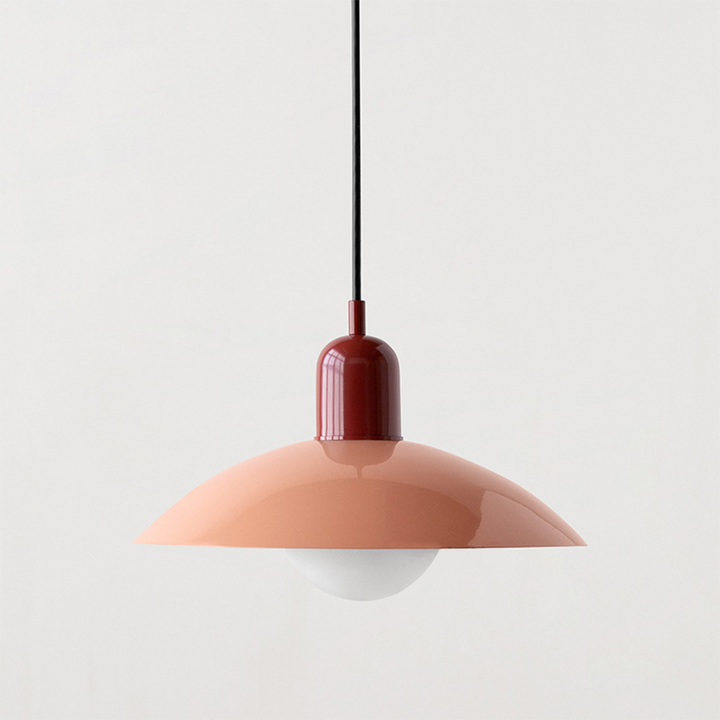 VivaRetro: Lampada a sospensione colorata in metallo – Lampada a LED colorata per sala da pranzo e cucina