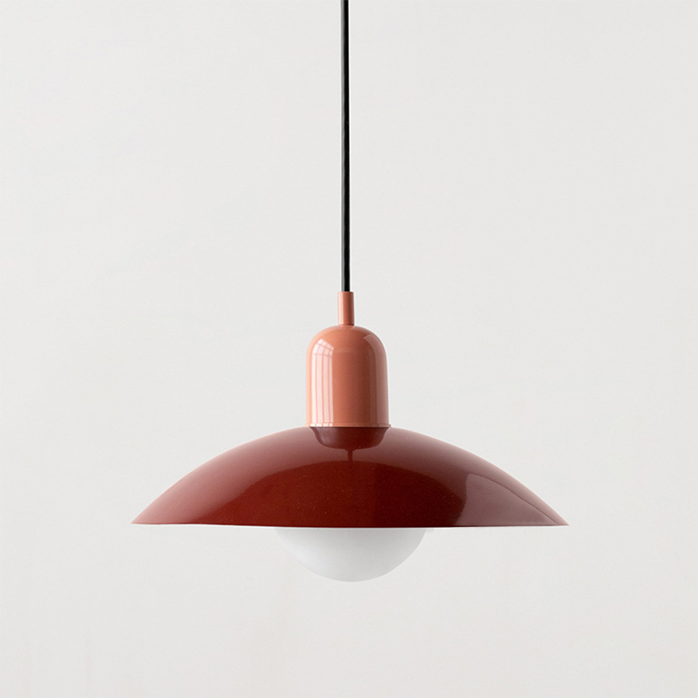 VivaRetro: Lampada a sospensione colorata in metallo – Lampada a LED colorata per sala da pranzo e cucina