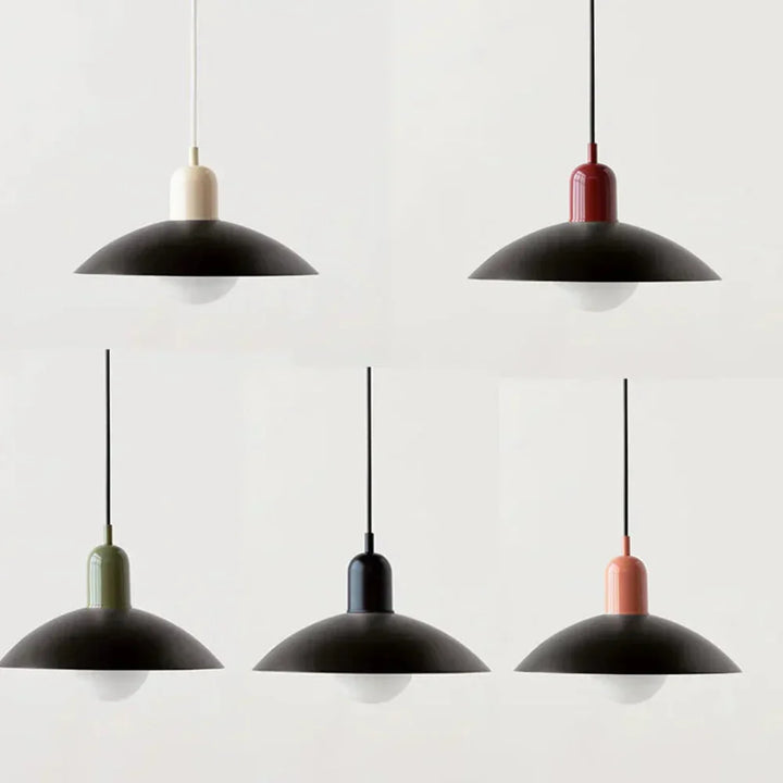 VivaRetro: Lampada a sospensione colorata in metallo – Lampada a LED colorata per sala da pranzo e cucina