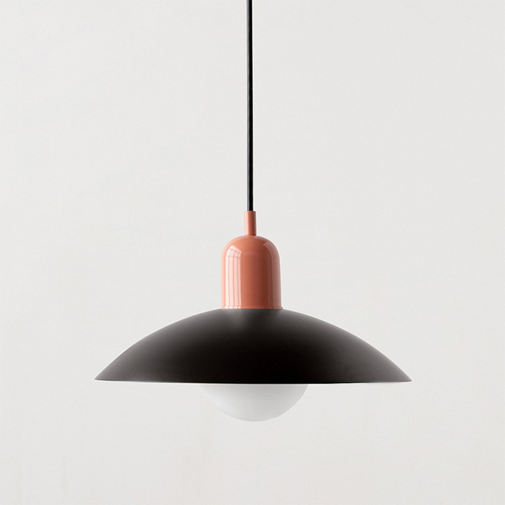 VivaRetro: Lampada a sospensione colorata in metallo – Lampada a LED colorata per sala da pranzo e cucina
