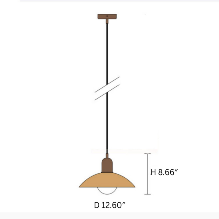 VivaRetro: Lampada a sospensione colorata in metallo – Lampada a LED colorata per sala da pranzo e cucina